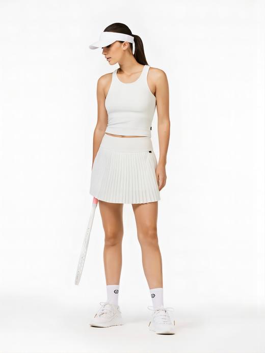 Goldbergh - Plissé Skirt - White - 女装 - 裙子 - 白色 商品图3