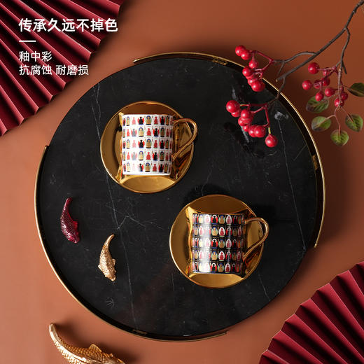 B-TXC-陶溪川30004/30003 千佛咖啡杯碟 商品图4