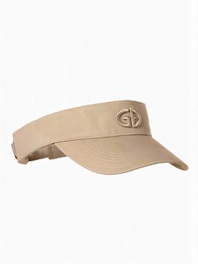 Goldbergh - Match Visor - White Sand - 女装 - 遮阳帽 - 卡其色