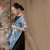 SAINTJOY/上久楷 女士宋锦双面长巾 围巾 疏影 SCS19004 商品缩略图1
