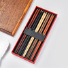 E-JE-1601 福禄木筷子5双装 （5色木） 商品缩略图2