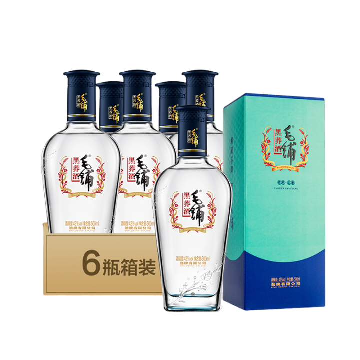 【全新升级】500ml42度毛铺黑荞酒升级标准版