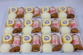 下午茶套餐二十四-虎皮芋泥卷➕丹麦小热狗➕雪胖子➕养乐多