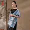 SAINTJOY/上久楷 女士宋锦双面长巾 围巾 疏影 SCS19004 商品缩略图0