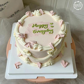 【送女神】欧式裱花仙女款：淡雅微粉小清新，适合送给小仙女~