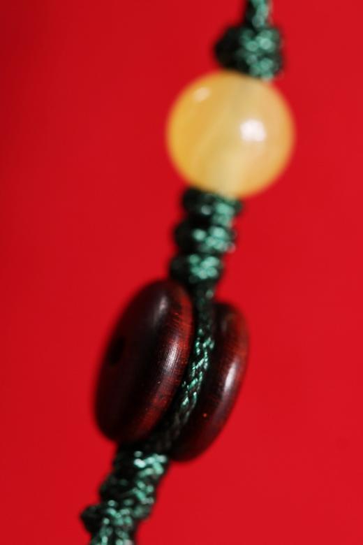 GJXJ0086°印度小叶紫檀骰子挂件 商品图2