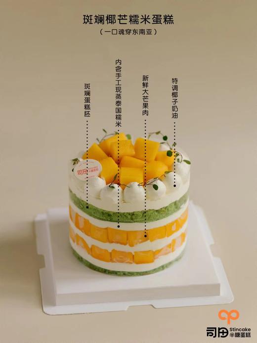 【半糖】斑斓椰芒糯米（一口魂穿东南亚）（胚体较少，介意勿拍哦） 商品图1