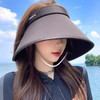 【前1000名送口罩】环绕式遮阳帽女加大帽檐空顶帽（4-422） 商品缩略图12