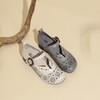 西村名物2024年夏季新款新中式风冲孔舒适透气玛丽珍单鞋洞洞鞋X24AH14011 商品缩略图0