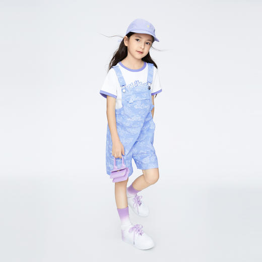 【实体店同款】女童轻薄活力背带裤夏季新款安奈儿童装AG426648 商品图5