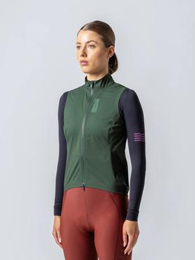 MAAP 女士 Atmos Vest Bronze Green 骑行马甲 墨绿色