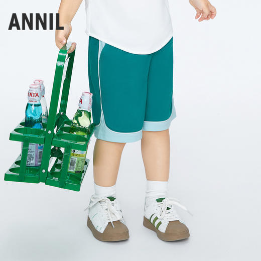 【实体店同款】男童记忆棉凉感裤裤子新款安奈儿童装XB426579 商品图2