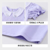 【实体店同款】女童清凉T恤翻领短袖上衣夏季新款安奈儿童装XG421720 商品缩略图4