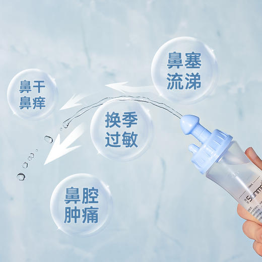 朔茂Sonmol 洗鼻壶 手动鼻腔冲洗壶 成人儿童鼻腔冲洗 商品图2