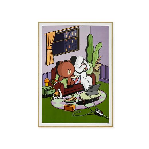 ONE BITE丨Mr.donothing联名装饰画 商品图1