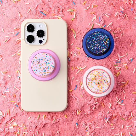 【果味图鉴】树莓雪糕 MAGSAFE磁吸式支架 圆啪嗒系列 粉色 商品图1