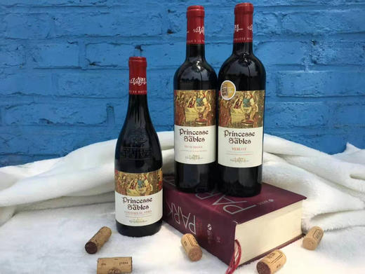 萨波公主美乐干红葡萄酒 商品图2