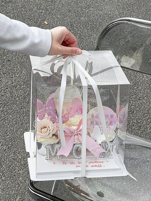 幸福向你飞来 · 纸杯蛋糕礼盒（奶油霜裱花·节日卡片多款随机装饰） 商品图3