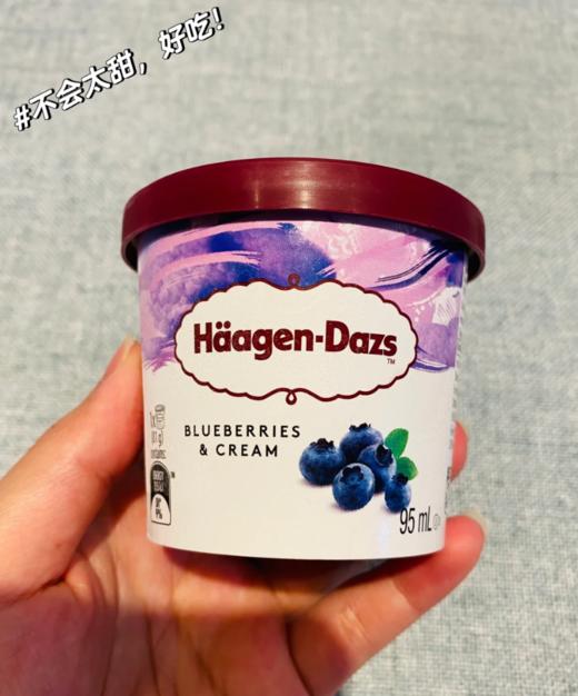 哈根达斯蓝莓味冰激凌81g 商品图0