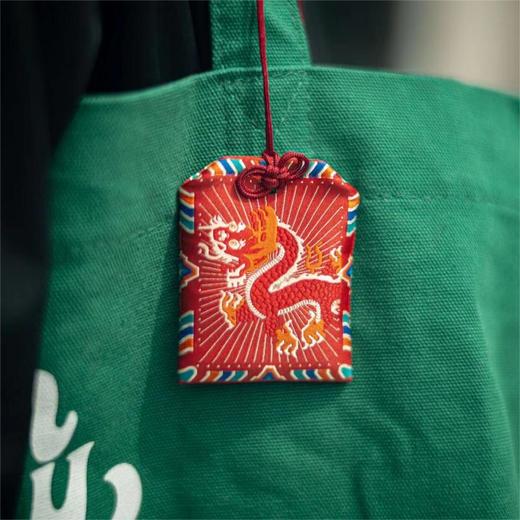 【龙运当头】 平安车挂包挂 含文书檀香粉玛瑙 醍醐原创设计 商品图7