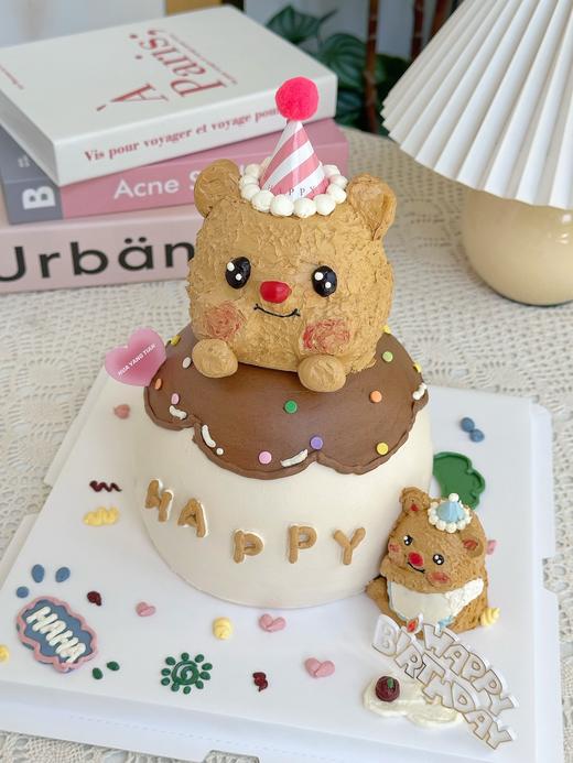 蜜罐泰迪熊 · 奶油霜蛋糕 商品图0