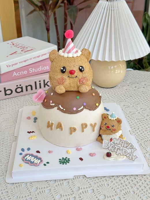 蜜罐泰迪熊 · 奶油霜蛋糕 商品图1