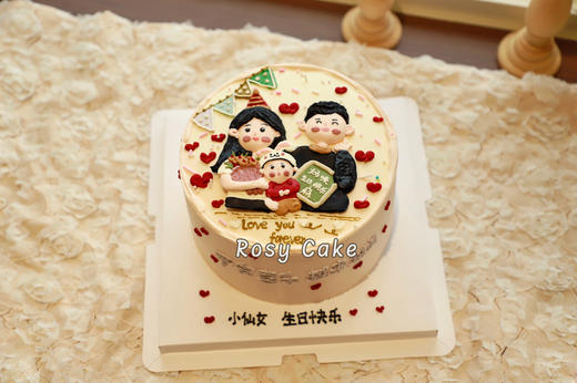 手绘一家人 商品图0