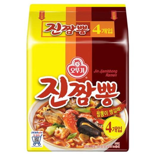 不倒翁海鲜拉面(130gx4)오뚜기 진짬뽕 商品图0