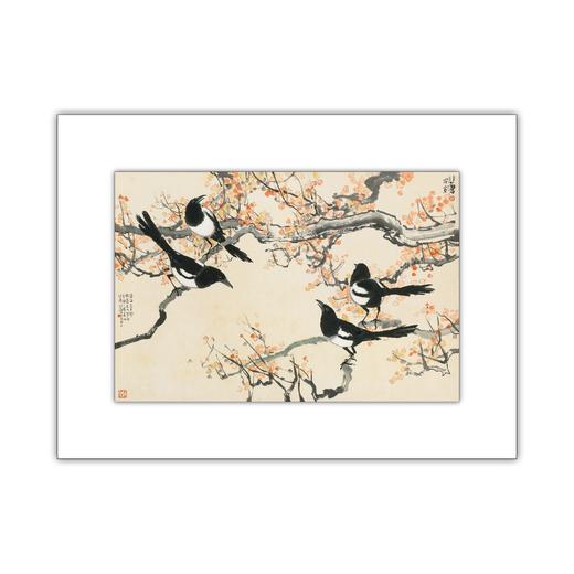 徐悲鸿《喜气》艺术卡纸画 商品图0