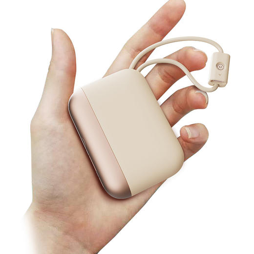 【新国标3c认证】i-mu幻响S5/S16S17小宝/大宝移动电源22.5w快充充电宝10000mAh/20000mAh充电聚合物电芯白色轻薄便携大容量液晶显示适用于小米苹果 商品图2