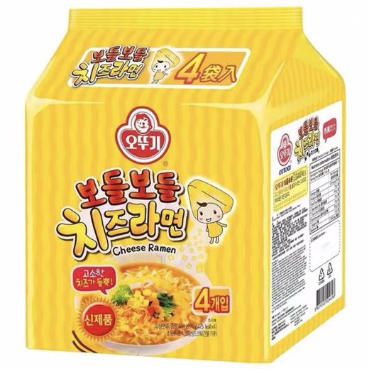 不倒翁软乎乎芝士拉面(111gx4)오뚜기 보들보들 치즈라면 商品图0