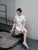 盛唐婧 |真丝宋锦朱颜粉黛连衣裙 商品缩略图6