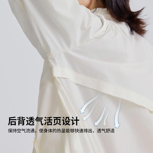 拓路者小个子防晒衣女春夏季upf50+轻薄透气立领皮肤衣海边防晒衫 商品图3
