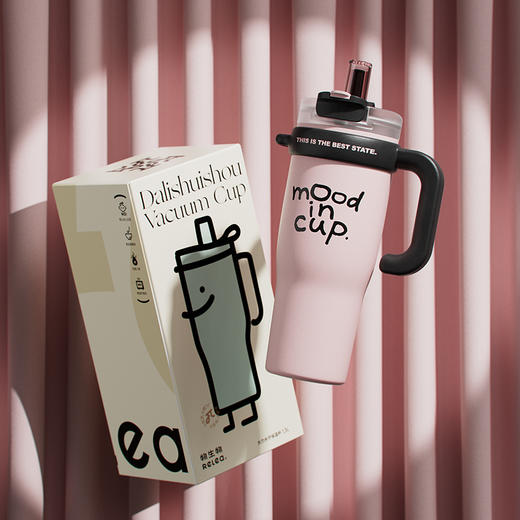 A-WSW-物生物 大力水守 巨无霸水杯 陶瓷内胆升级款1.3L 商品图4