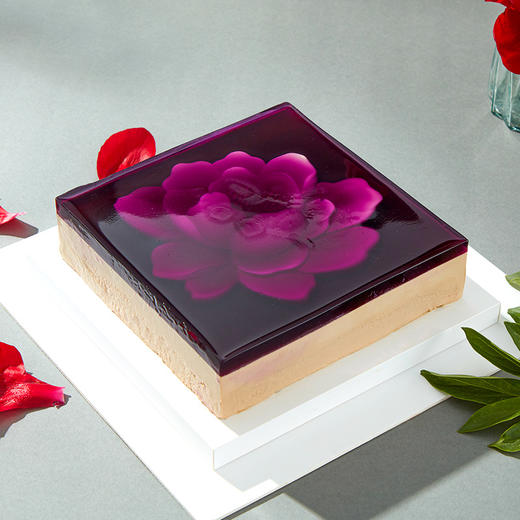 牡丹女士 东方香调 酒冻慕斯蛋糕 商品图0