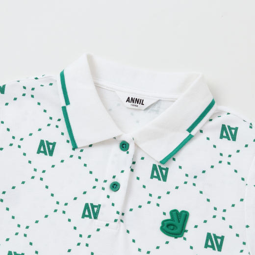 【实体店同款】女童POLO裙连衣裙裙子夏季新款安奈儿童装AG423869 商品图4