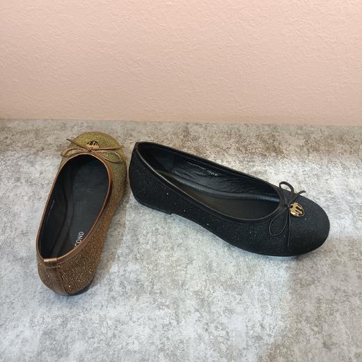 西村名物2024春季新款法式百搭优雅平底圆头单鞋女U24AE11131 商品图1