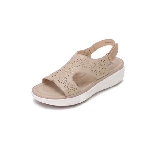 西村名物2024新款夏季外穿精致休闲凉鞋女厚底真皮经典罗马凉鞋X24BG20241 商品图7