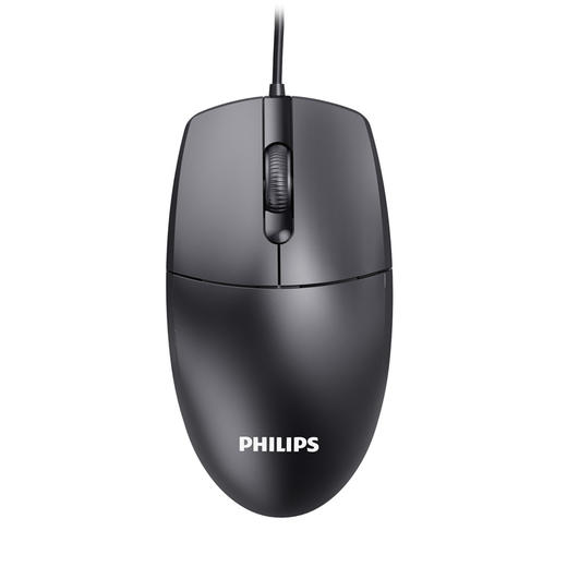 飞利浦SPK7247有线USB鼠标商务电脑台式笔记本2.4G无线鼠标 1.8米*1 商品图3