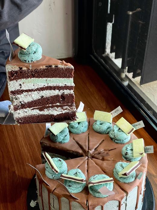 薄荷巧克力蛋糕切块 商品图1