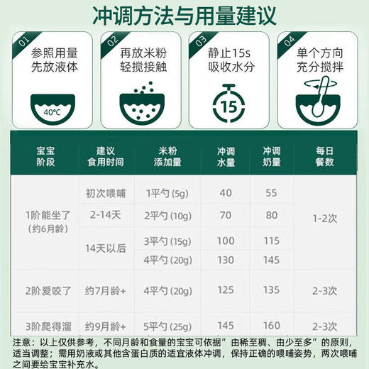 英氏亲衡加铁营养米粉258g 商品图7