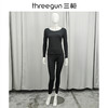 Threegun三枪 【舒肤超薄弹力棉】圆领女士保暖内衣套装-23792D011 商品缩略图1