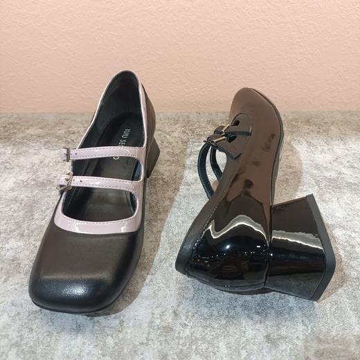 西村名物2024春季新款法式百搭优雅单鞋女U24AE10661 商品图2