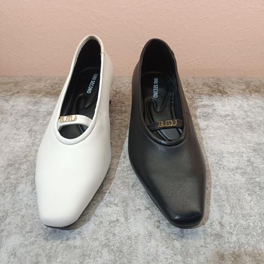 西村名物2024春季新款法式百搭优雅单鞋女U24AE10291 商品图0