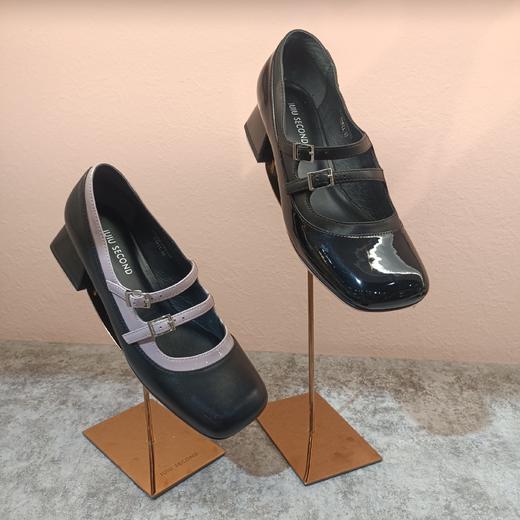 西村名物2024春季新款法式百搭优雅单鞋女U24AE10661 商品图5