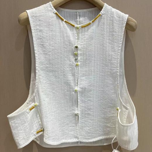 【抖音专属】马甲（23704220-凝脂） 商品图3