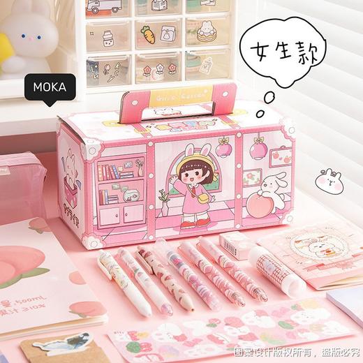 【可爱盲盒文具礼盒】小学生开学季礼物 幼儿园高颜值手提文具套装 商品图7