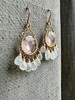 SpoiledBrat Jewelry chandelier吊灯系列 粉晶月光石气质耳环 商品缩略图3