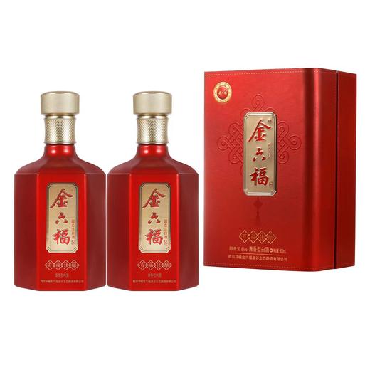 [金六福百福佳酿]50.8度-兼香型白酒500ml*6瓶整箱送礼袋 商品图6