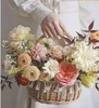 蕾丝木片花篮.柳旦篮.公主篮-鸡蛋篮 商品缩略图4